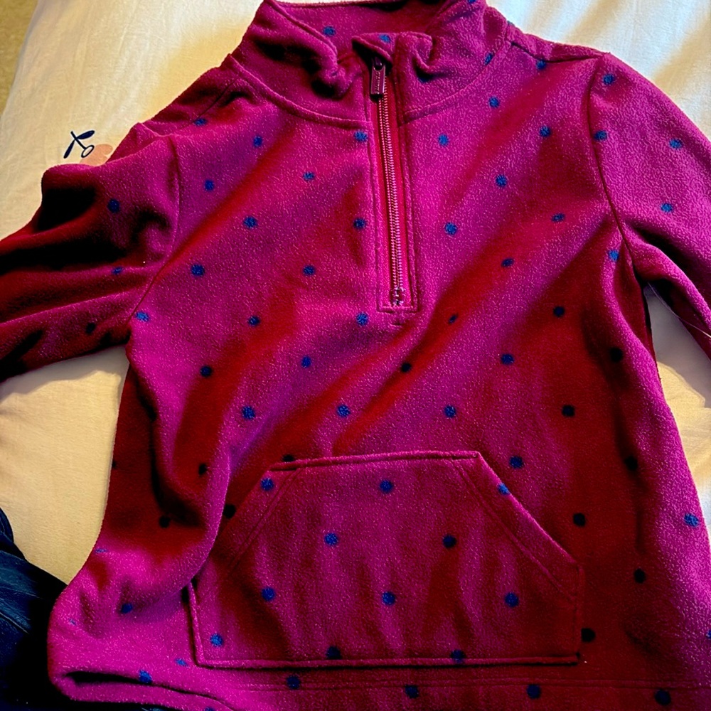 Microfleece quarter zip!